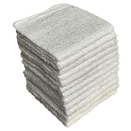 Washcloths 12 Pack, 100% Cotton Washcloths, Soft, Absorbent Wash Cloths - Machine Washable Size 11 X 11 inch, Assorted Colors - Color May Vary.