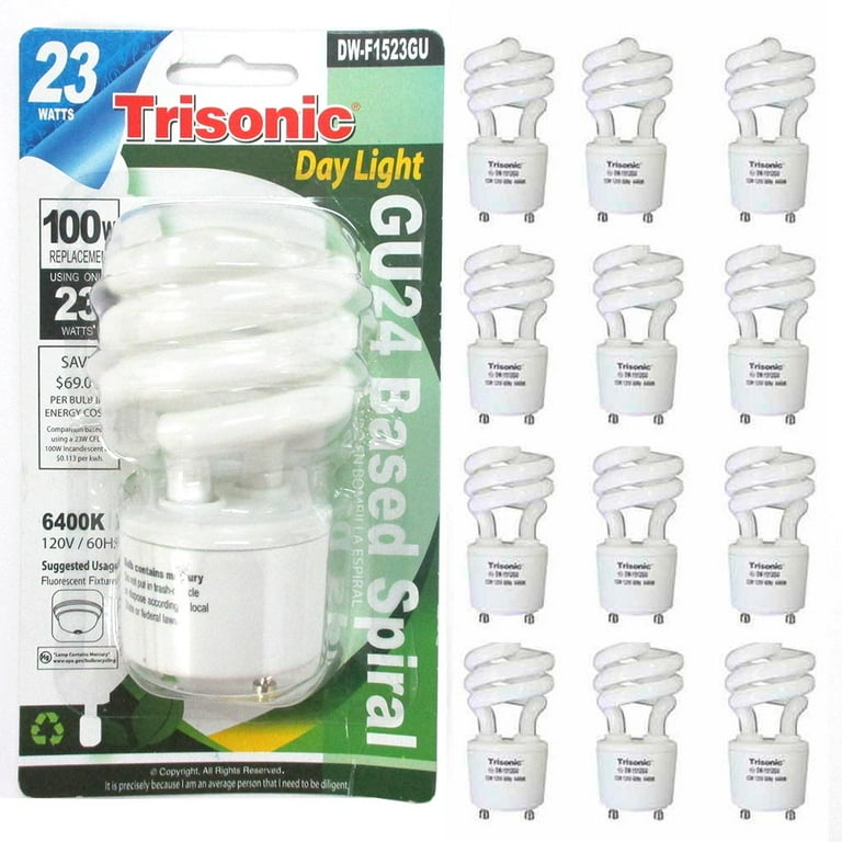 150-Watt Equivalent Soft White Spiral CFL Light Bulb (12-Pack) 150-Watt Equivalent Soft White Spiral CFL Light Bulb (12-Pack)