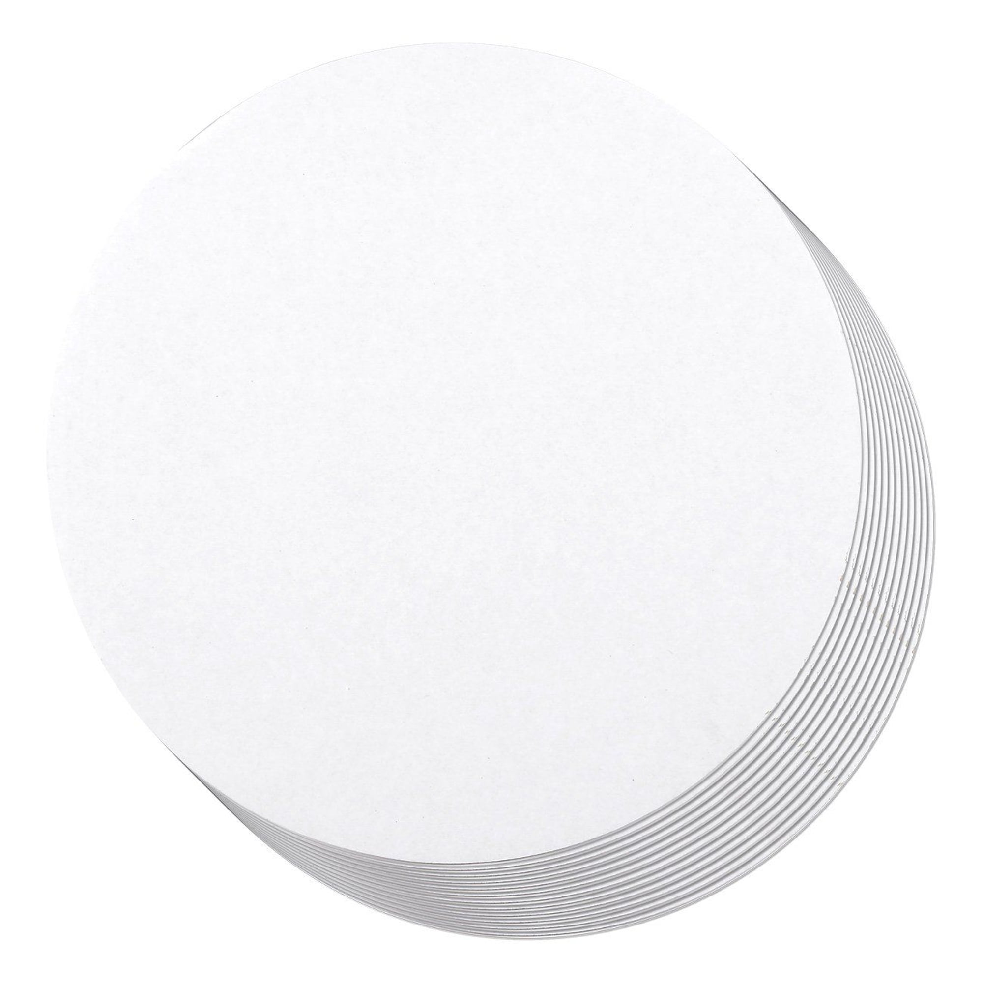 JUVALE 12 Pack 12 Inch Cake Boards, Round Cardboard Circles for Crafts, Baking Supplies, Desserts (White)