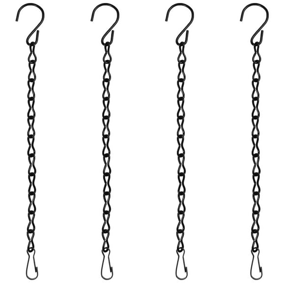 12 Pack 12 Inches Hanging Chain for Bird Feeders, Planters, Birdbaths, Billboards, Lanterns, Chalkboards, Decorative Ornaments