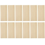 12  Pine Craft Wood by Make Market - Unfinished Wood Plank for Projects - Decoration - Arts & Crafts - Bulk 12 Pack
