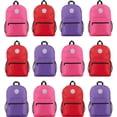 thumbnail image 1 of Yacht & Smith 12 Pack 17 Inch Wholesale Backpacks for students, Case of Bookbags Water Resistant Knapsacks (12 Pack Backpack Bright Colors), 1 of 8