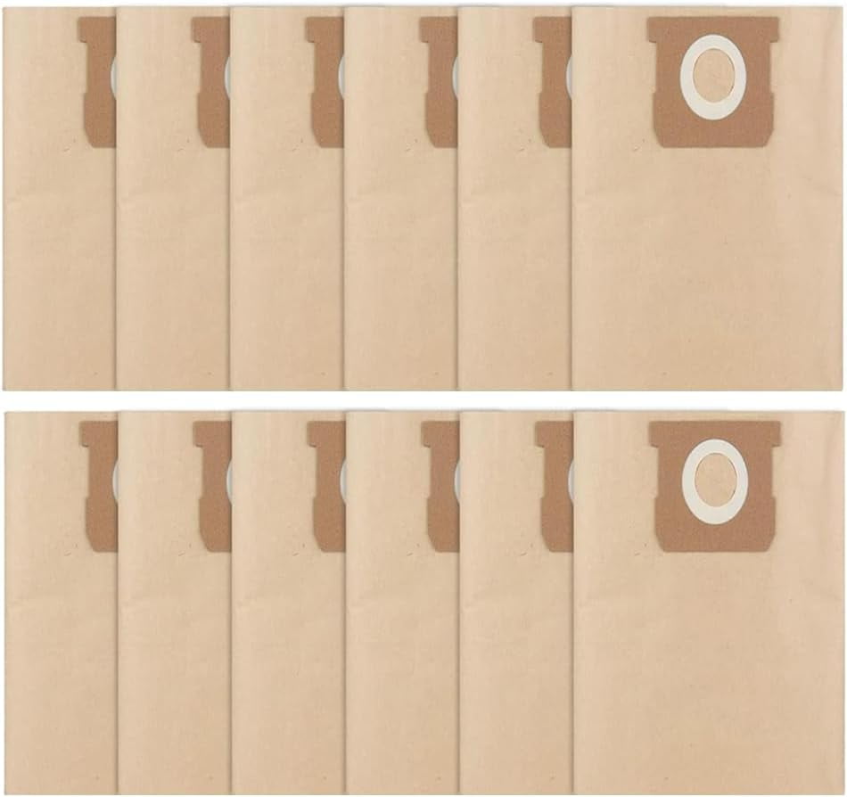 12 Pack 193100 Disposable Filter Bag ,Stanley 58 Gallon Disposable