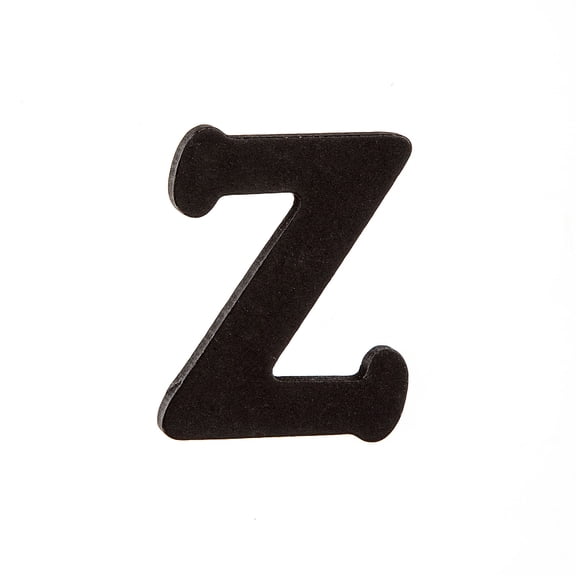 12 Pack: 2.5" Black MDF Whimsy Letter by Make Market