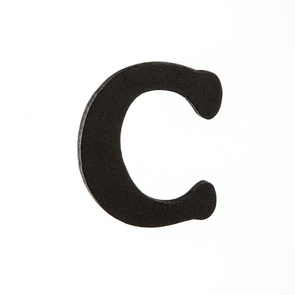 12 Pack: 2.5" Black MDF Whimsy Letter by Make Market