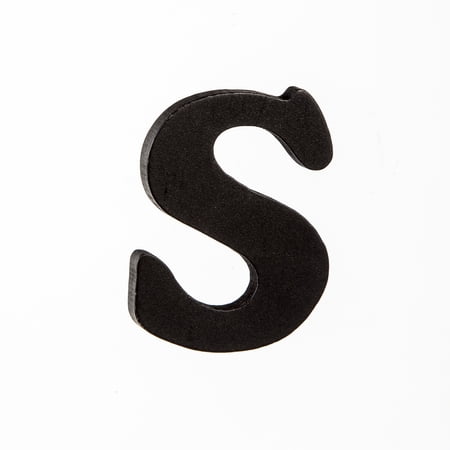 12 Pack: 2.5" Black Wood Letter by Make Market®