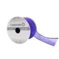 thumbnail image 1 of 12 Pack: 2.5" x 10yd. Sheer Wired Ribbon by Celebrate It Specialty, 1 of 4