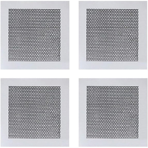 12 Pack 2 Inch Drywall Repair Patch, Aluminum Wall Repair Patch Self Adhesive Fiber Mesh Over Galvanized Plate,Screen Patch Repair for Drywall Plasterboard (2 Inch)