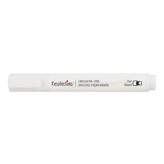 Recollections 2-Way Glue Chisel Tip Pen, 12 Pack