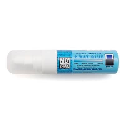 Recollections 2-Way Glue Broad Tip Pen, 12 Pack