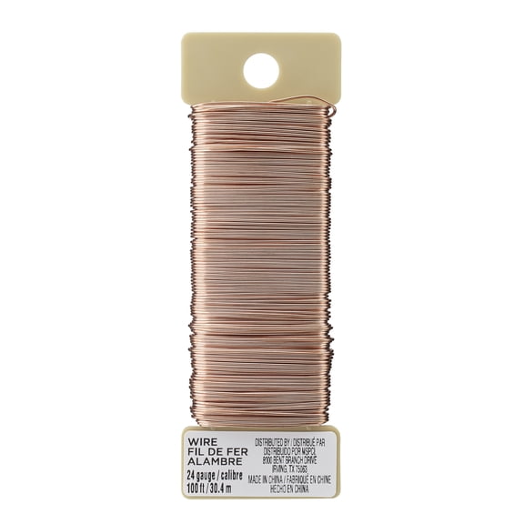 Ashland 24 Gauge Copper Paddle Wire, 12 Pack