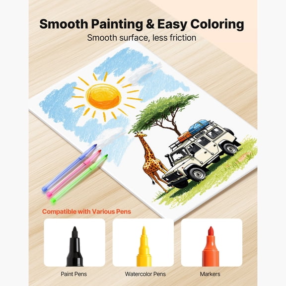 12 Pack 24x36 Inch 3/16 Inch Thick White Foam Board Acid-Free Double Sided Foam Core Sheets for Mounting Crafts Paintings Prints Art Display Presentation and Projects