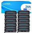 thumbnail image 1 of 12-Pack 26A Black Toner Cartridge Compatible for HP 26A CF226A 26X CF226X High Yield for HP LaserJet Pro M402n M402dn M402dw MFP M426fdw M426dw M426fdn Printer, 1 of 7