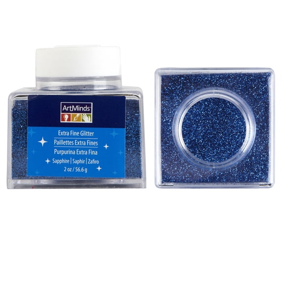 ArtMinds 2oz. Extra Fine Glitter Stacker, 12 Pack