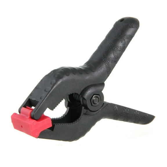 12 Pack 3.5 Inch Heavy Duty Nylon Spring Loaded Muslin hand Held Clamps 1.75" Jaw Opening