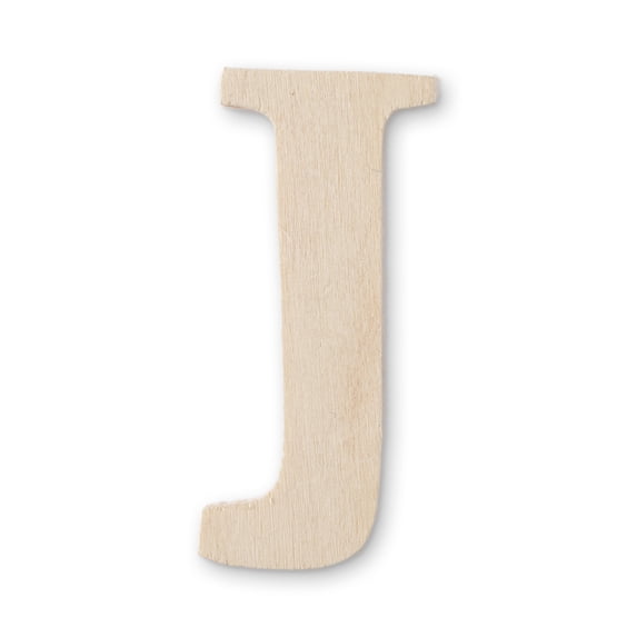 12 Pack: 3" Chunky Wood Letter by Make Market