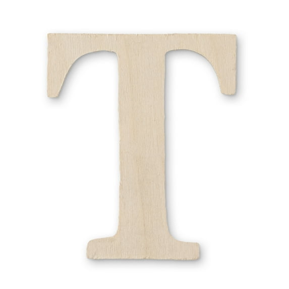 12 Pack: 3" Chunky Wood Letter by Make Market