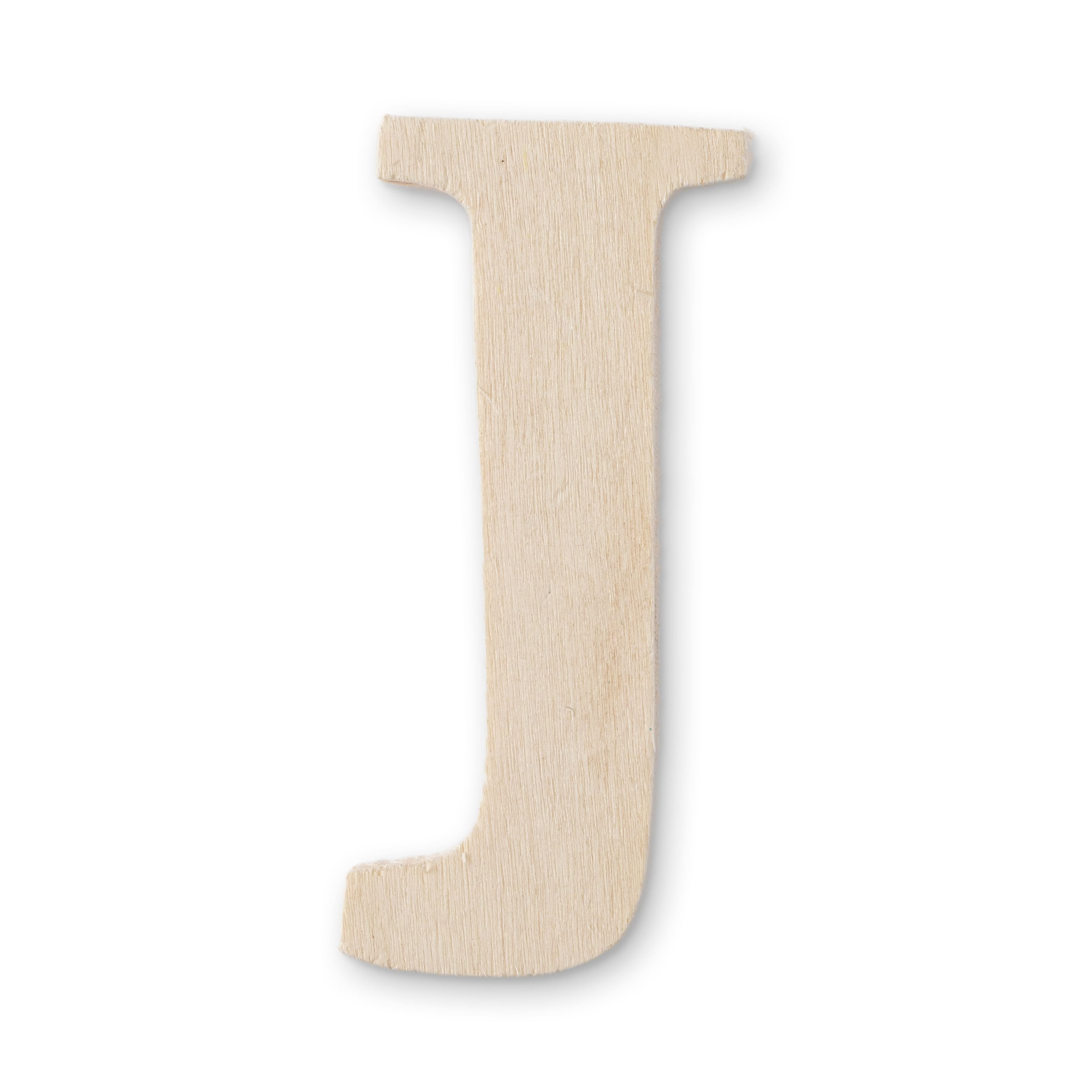 12 Pack 3" Unfinished Chunky Wood Letter by Make Market®