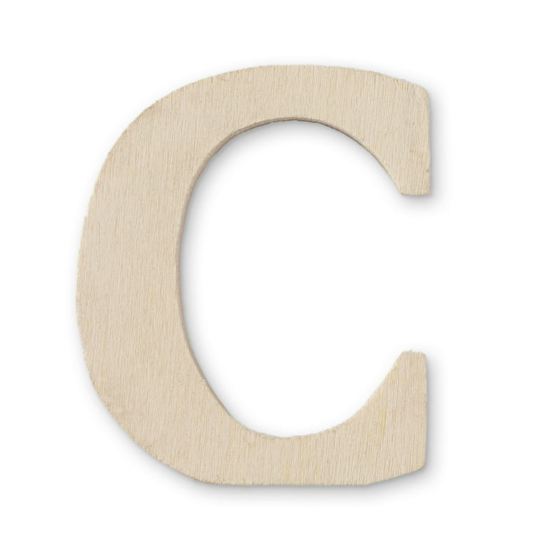 12 Inch Wooden Letters,Large Wooden Letters for Wall Decor 0.2 inch  Thick,Blank Unfinished Alphabet Letters Big Letters Marquee Letters for DIY  Crafts