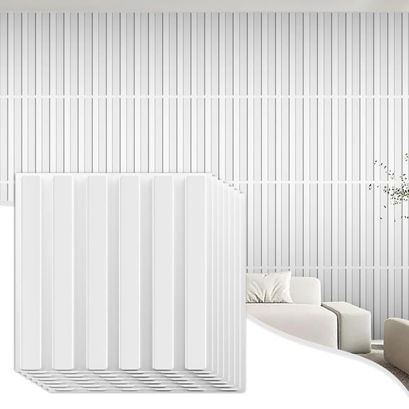 12 Pack 3D Wall Panels for Interior Wall Decor Peel and Stick, 12"x12" Room Decor Wall Covering Panels for Living Room Bedroom Game Room Cover