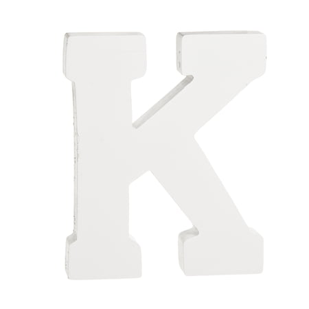 12 Pack: 4.75" White Wood Letter by Make Market