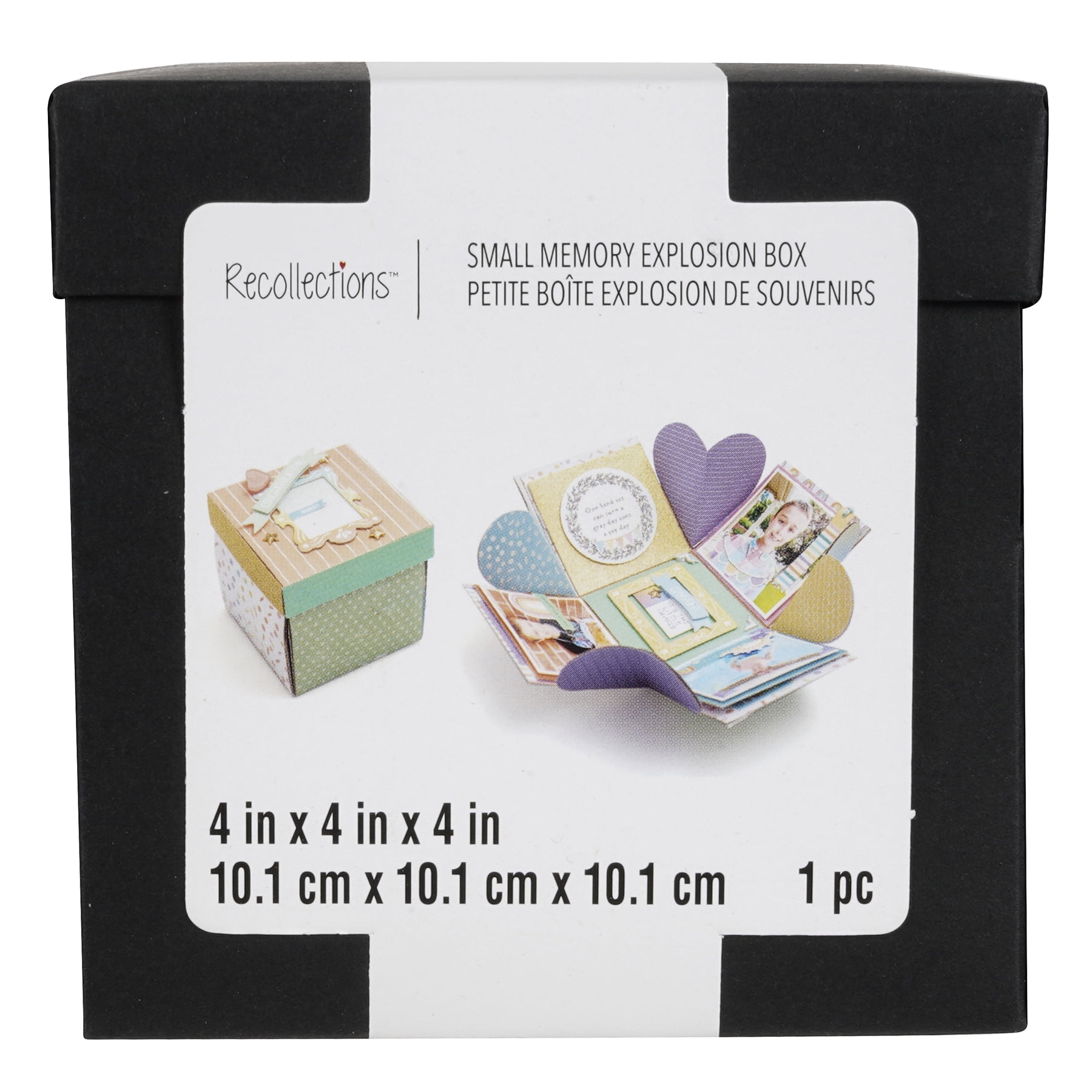 12 Pack: 4" Black Memory Explosion Box by Recollections™ - Walmart.com
