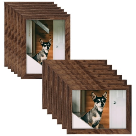12 Pack 4x6 Picture Frames Set, Rustic 4 by 6 Photo Frame for Wall and Tabletop Display