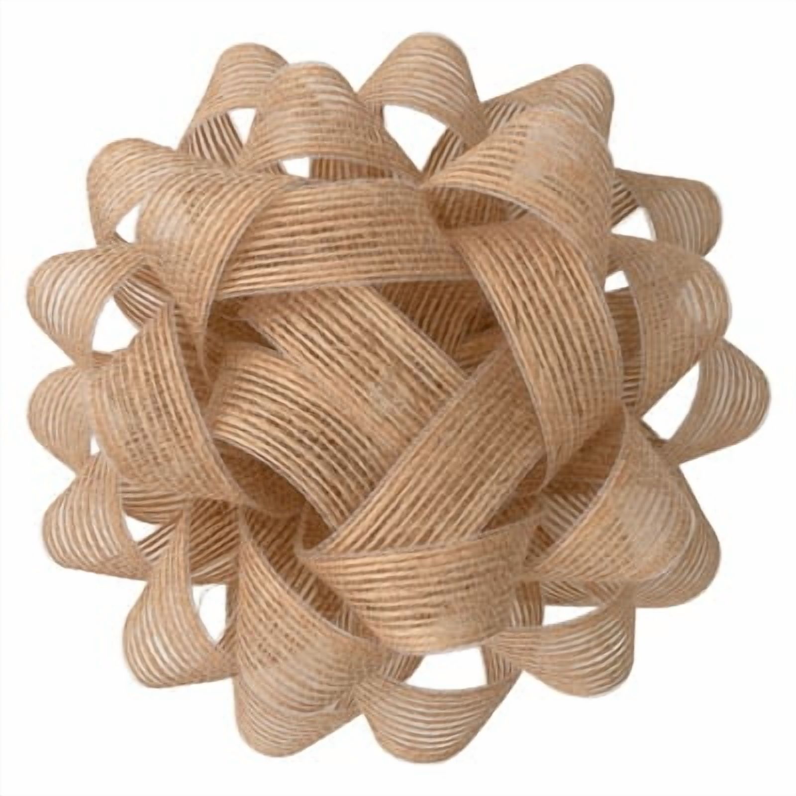 12 Pack: 5.75" Burlap Gift Bow by Celebrate It