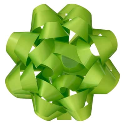 12 Pack: 5.75" Lacquer Gift Bow by Celebrate It