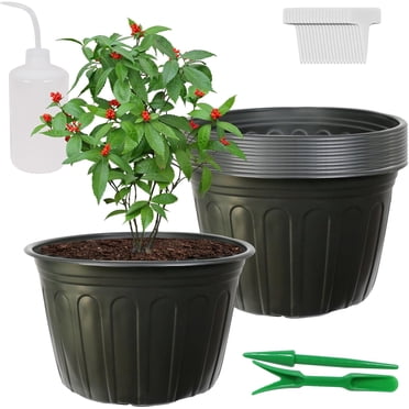 Niiiice 32-Pack 1.5 Gallon Nursery Pots, Thickened Soft