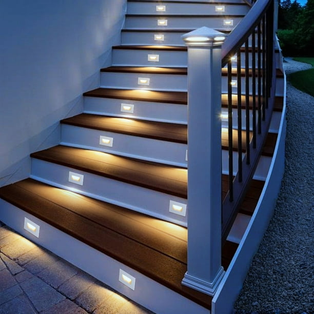 Interior Led Step Lights LED Stair Lights Indoor Hradwired Step