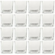 12 Pack: 6" Cube Glass Vase by Ashland®