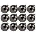thumbnail image 1 of 12 Pack 60mm 2.5" Shiny Silver Ball Ornament with Wire and UV Coating, 1 of 1