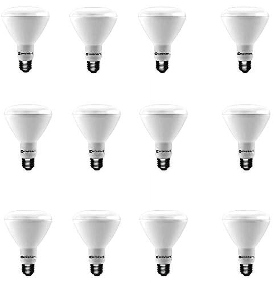 (12-Pack) 65-Watt Equivalent Soft White BR30 Dimmable Energy Star LED Light Bulb