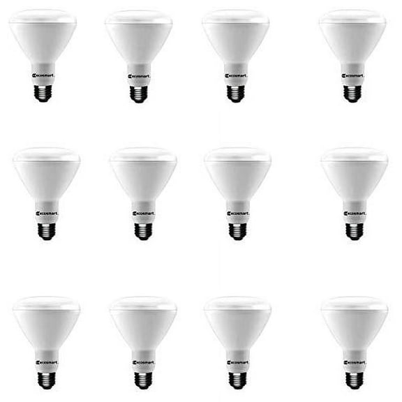 (12-Pack) 65-Watt Equivalent Soft White BR30 Dimmable Energy Star LED Light Bulb