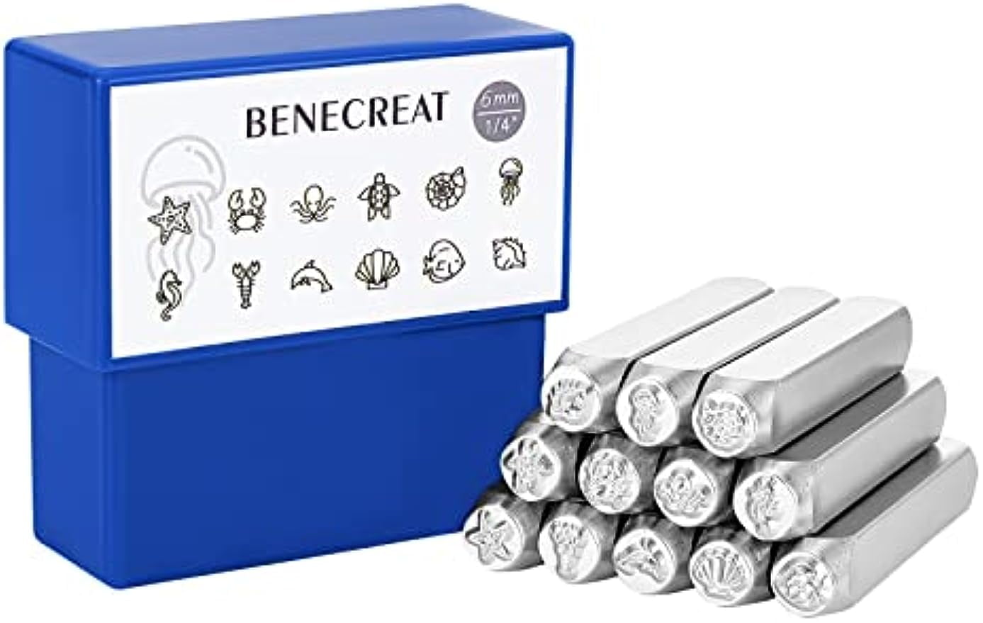Impressart Symbols Shapes Metal Stamp Kit 6mm Set Contains