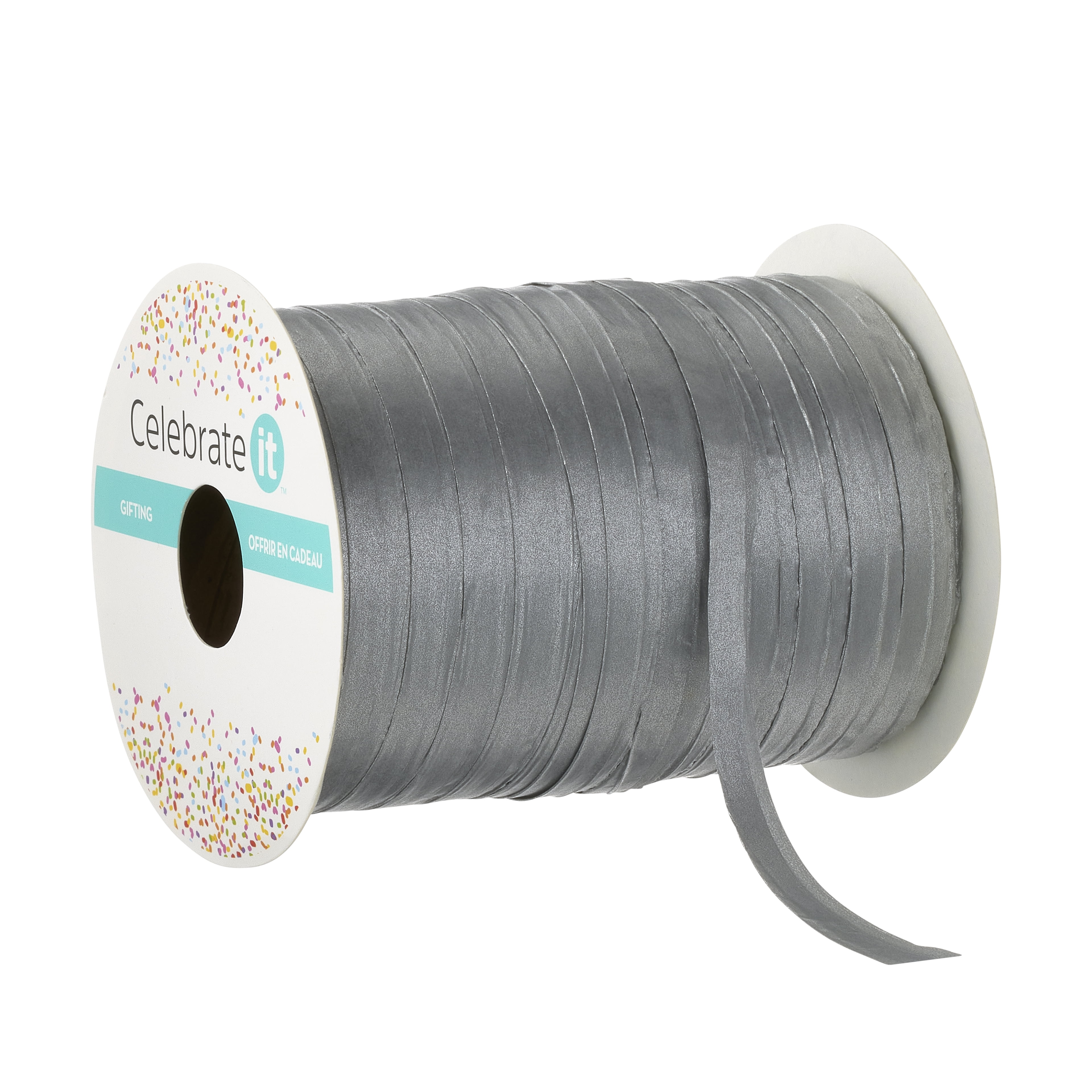 12 Pack: 75yd. Metallic Raffia Ribbon by Celebrate It - Walmart.com