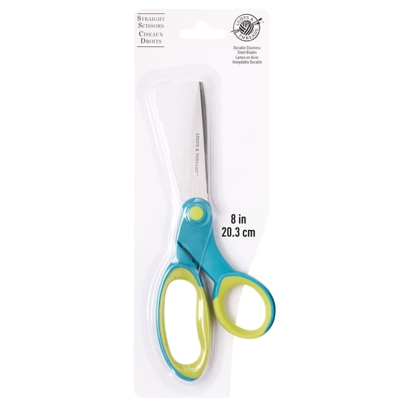 12 Pack: 8" Bent Scissors by Loops & Threads