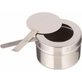 thumbnail image 1 of (12-Pack) 8 oz. Fuel Stainless Steel Round Silver Holders with Cover Fuel Holder for Chafers, 1 of 1