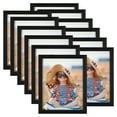 Walmart 12 Pack Black 8x10 Picture Frames, Wood Composite, HD