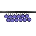 thumbnail image 1 of 12 Pack 80mm 3" Matte Purple Ball Ornament UV Coated with Wire, 1 of 1