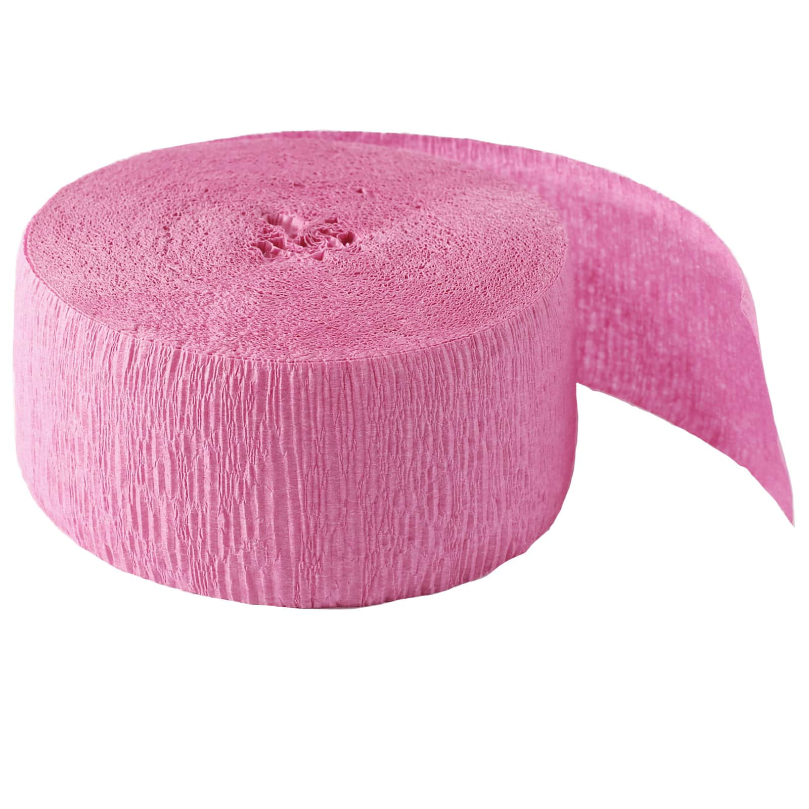 12 Pack: 81ft. Pink Crepe Streamer by Celebrate It™