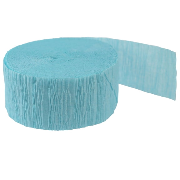 12 Pack: 81ft. Teal Crepe Streamer by Celebrate Itâ„¢