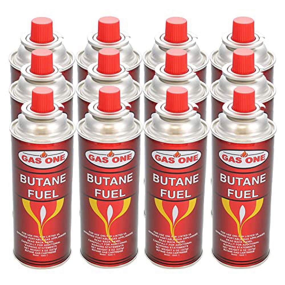 12 Pack 8Oz Camping Fuel Canisters For Portable Stoves UL Safety