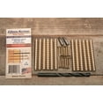 thumbnail image 1 of 12 Pack #9x3" | ZZem Screw Door Repair - Door Hinge Repair Kit for Easy Stripped Screw Hole Permanent Repair - Wood Screw Anchor to Reinforce Door Hinges, Strike Plates, Handrails and Gate Hinges., 1 of 9