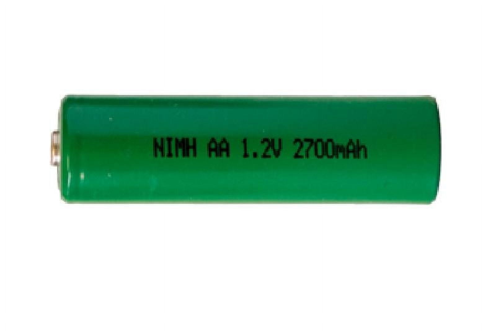12-Pack AA NiMH Rechargeable Batteries (2700 mAh)