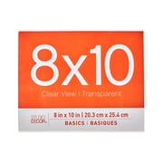 Studio Decor Acrylic Bent Horizontal 8" x 10" Frame, Basics, 12 Pack