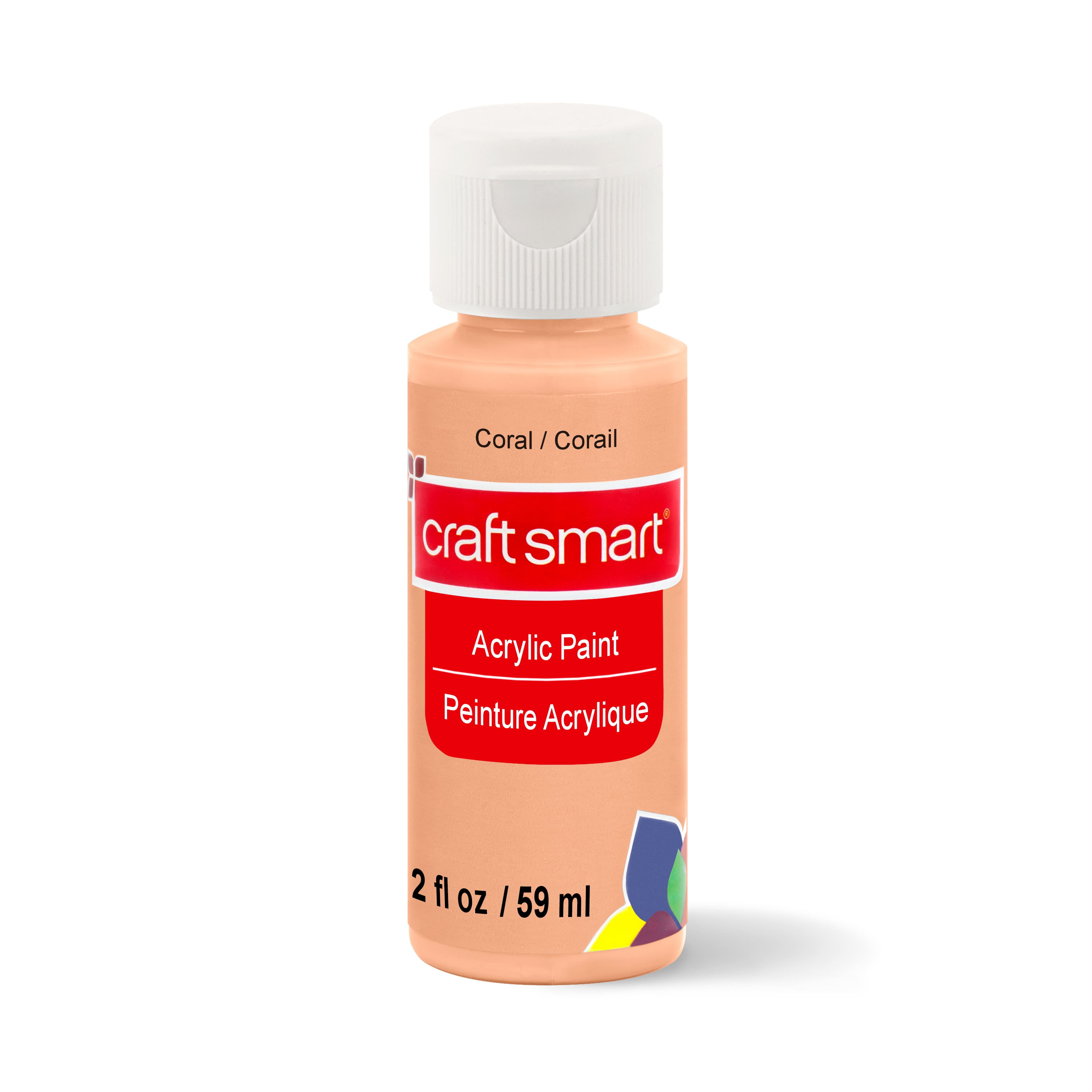 12 Color Bright Acrylic Paint Value Pack by Craft Smart®