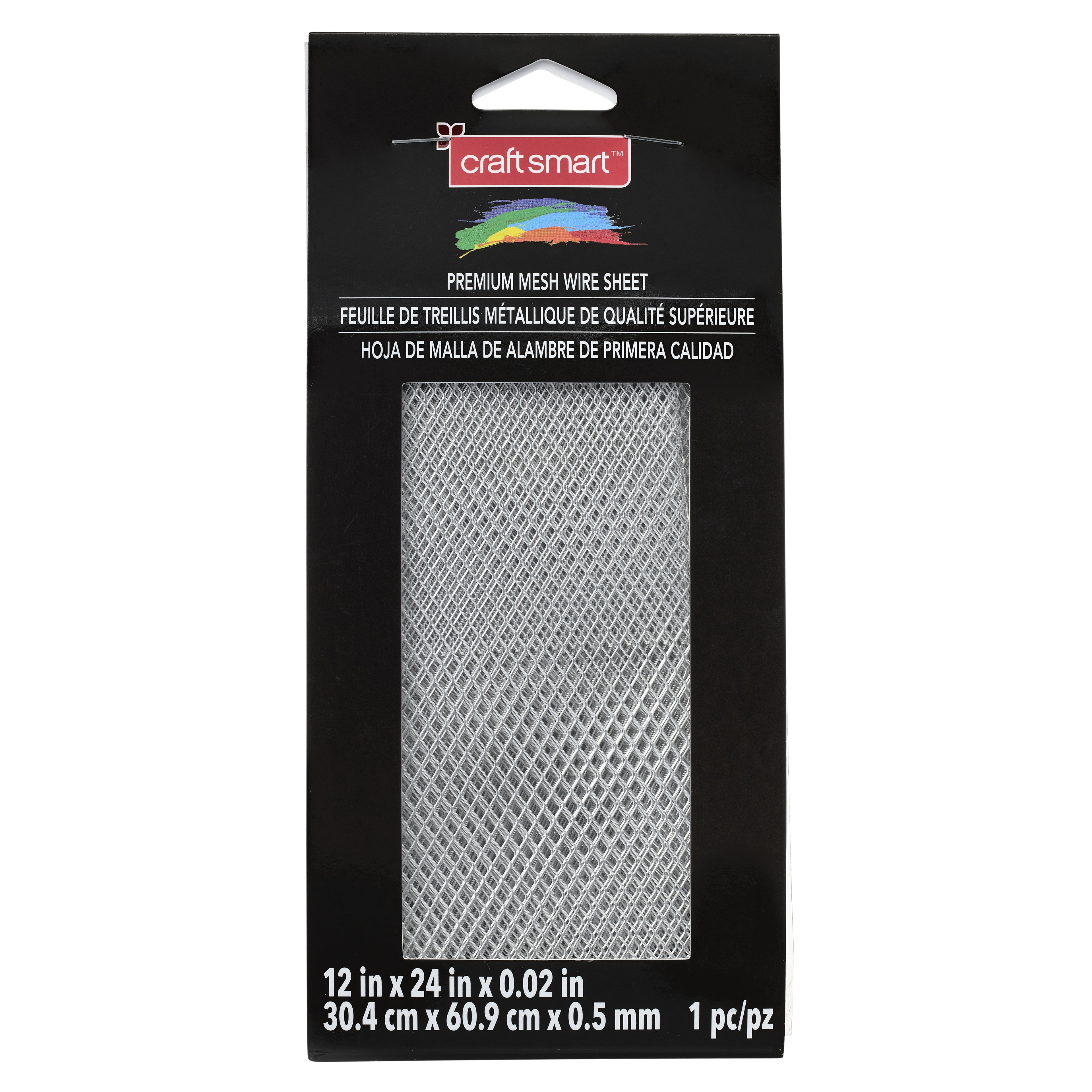 Craft Smart 12" x 24" Premium Modeling Mesh Wire Sheet, 12 Pack