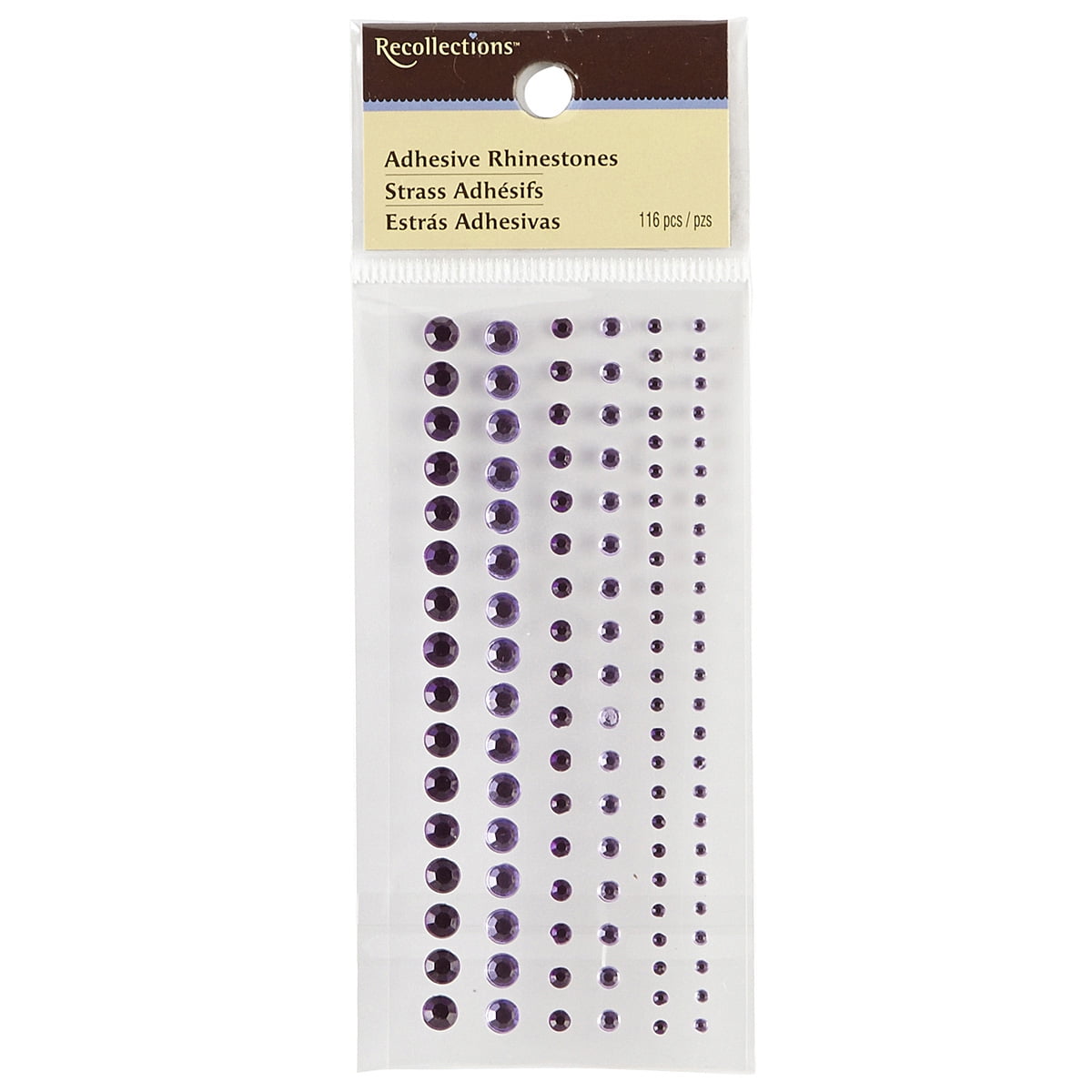 12 Pack: Adhesive Rhinestones Mixed Pack by Recollections™ - Walmart.com